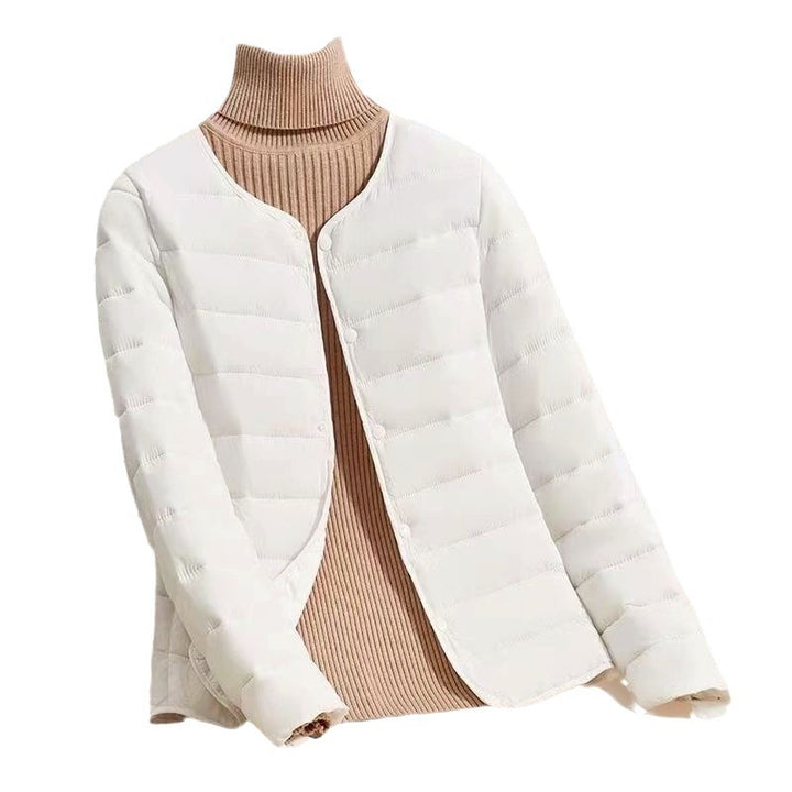 Lightweight, padded women's quilted jacket