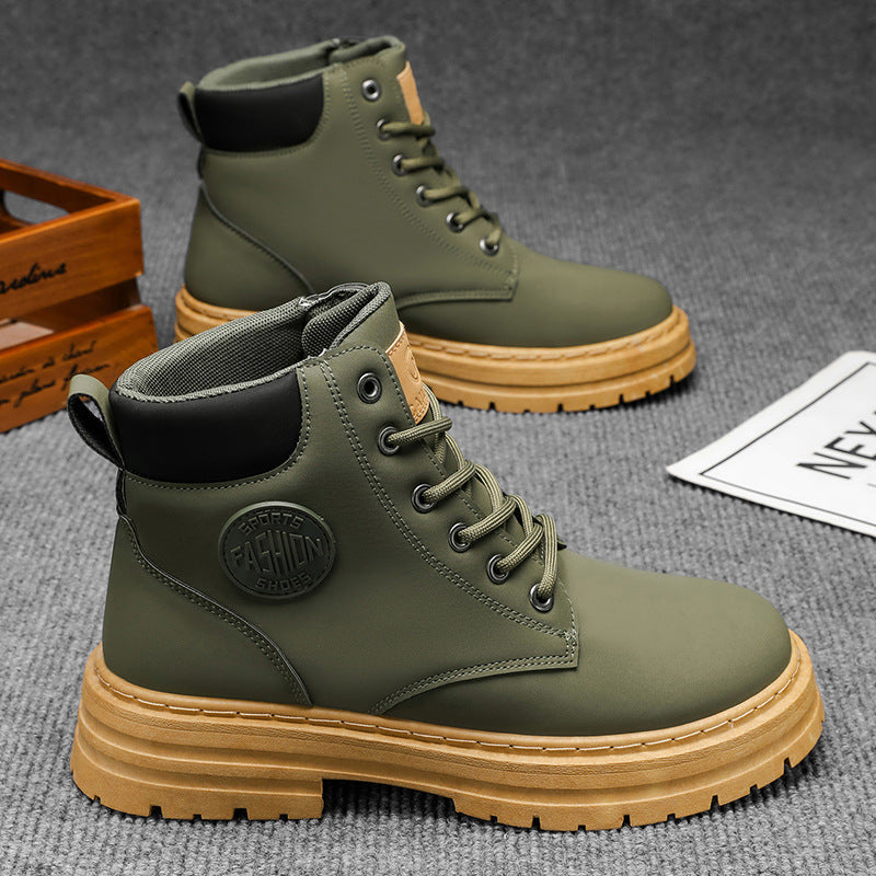 Waterproof Men's Ankle Boots for Outdoor and Everyday