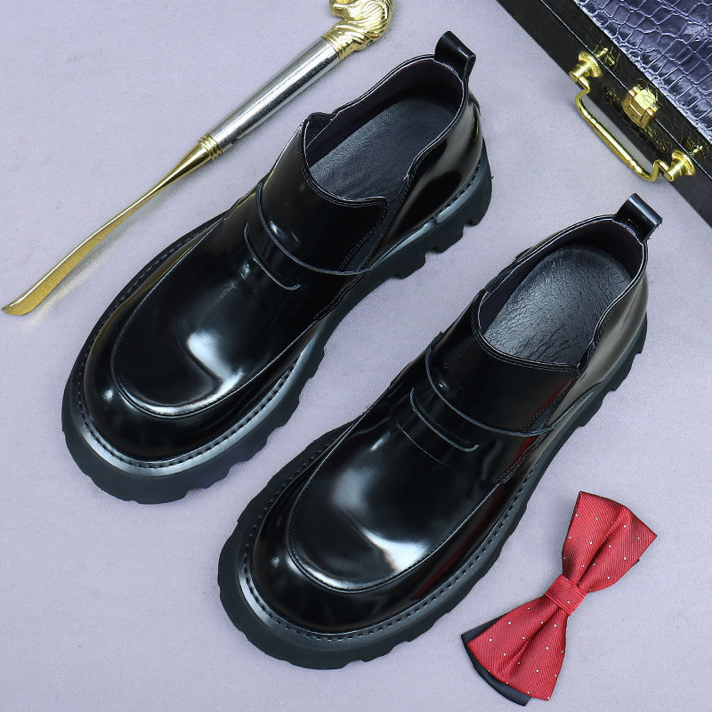 Business-Chelsea-Boots made of smooth leather