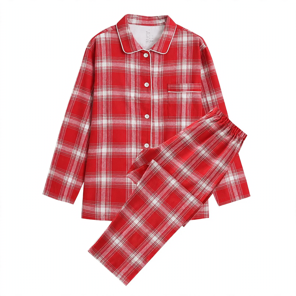 Cotton flannel pajama in Japanese style