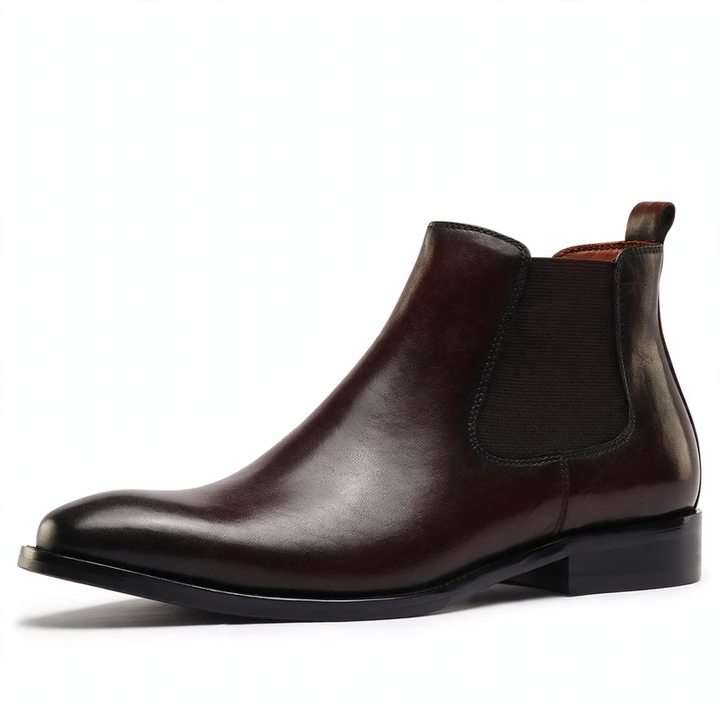 Chelsea boots for men made of genuine leather