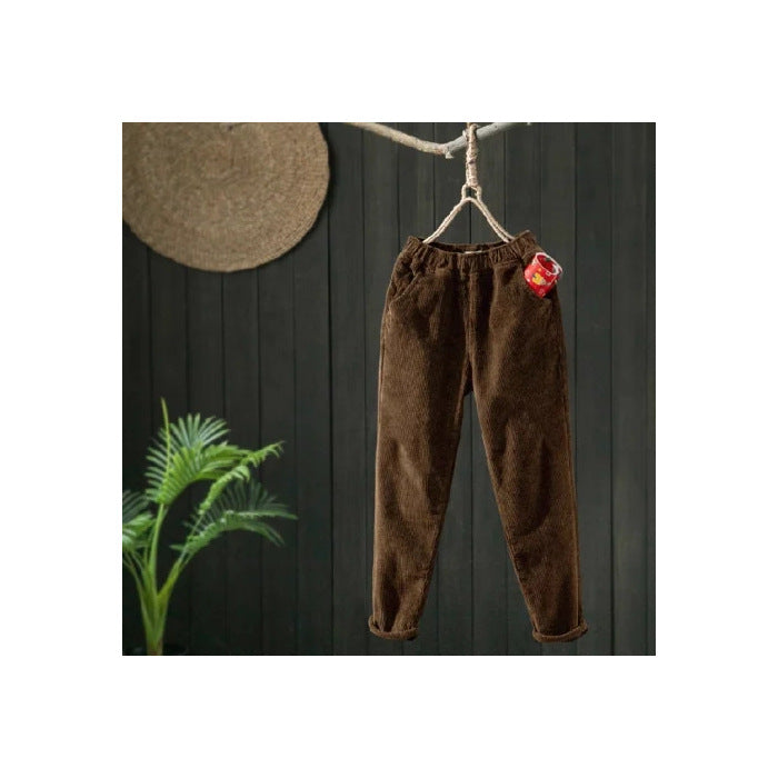 Kord-Harem pants for women