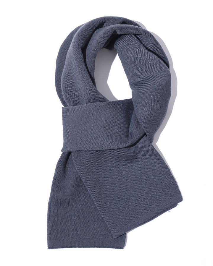 Thick men's scarf in solid colors