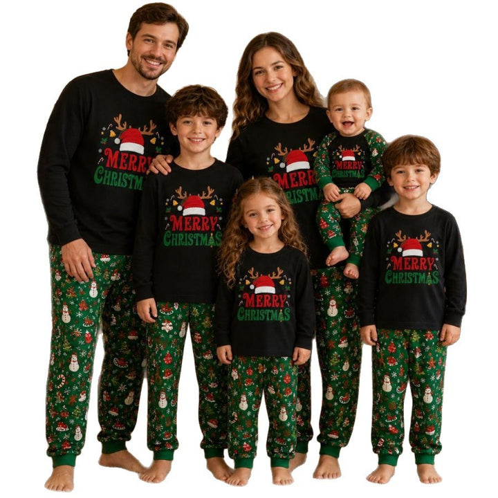 Christmas Family Pajama Set, printed