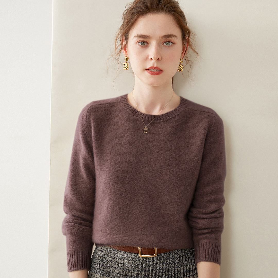 Women's cashmere sweater, 100% cashmere, two-ply