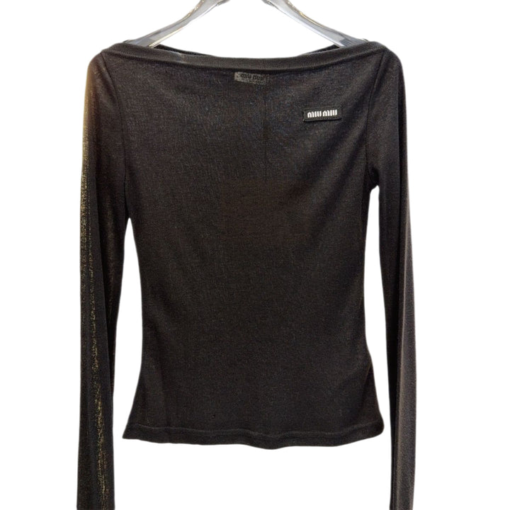 Women's knitted sweater, off-shoulder