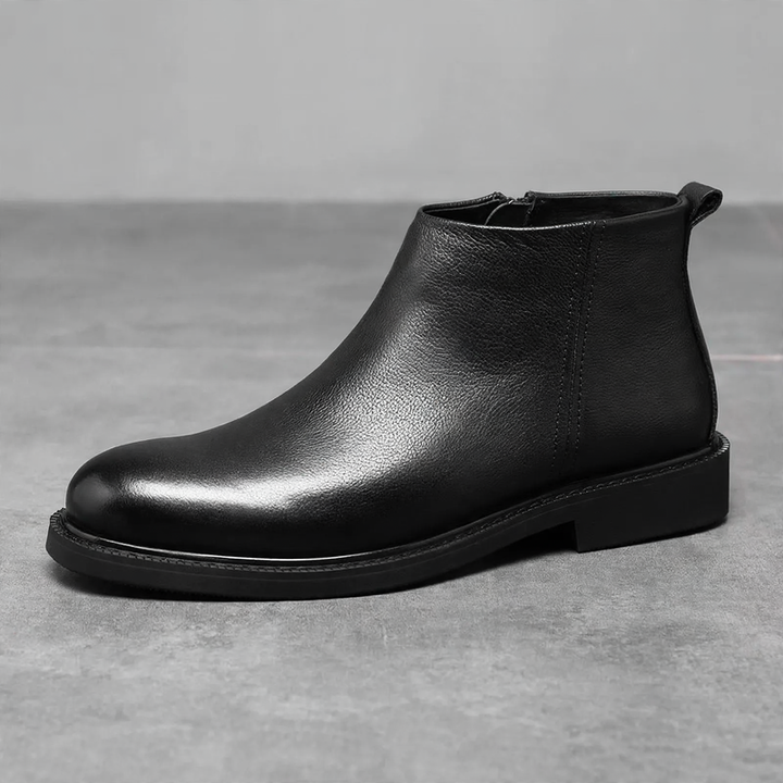 Men's Chelsea boots, European style, round