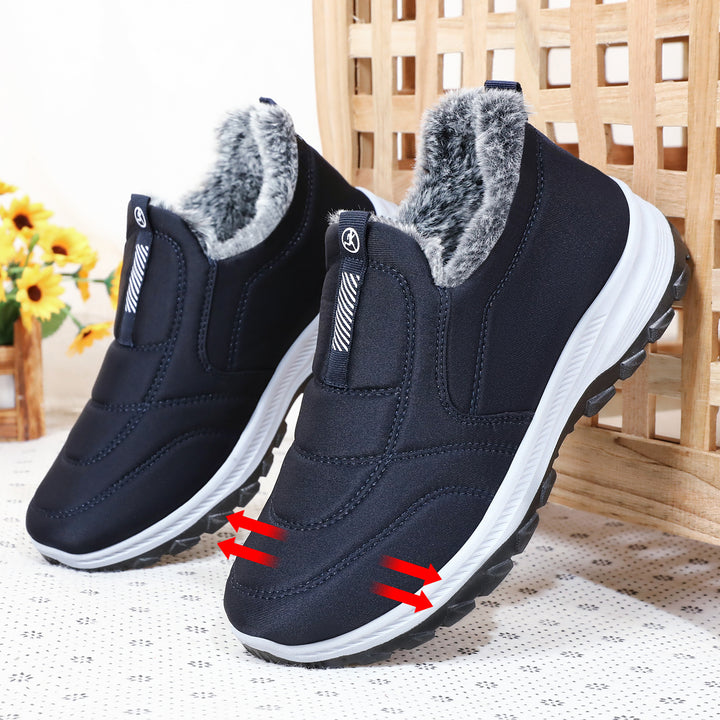 Insulated winter boots for men and women, slip-resistant