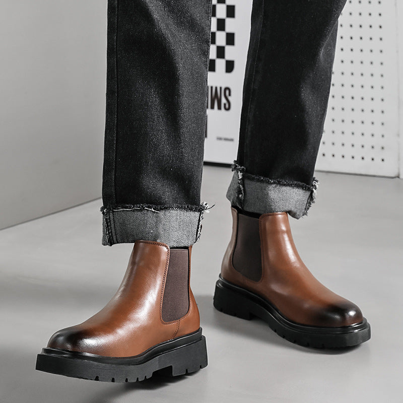 Chelsea Boots 6031-X, mid-calf shaft
