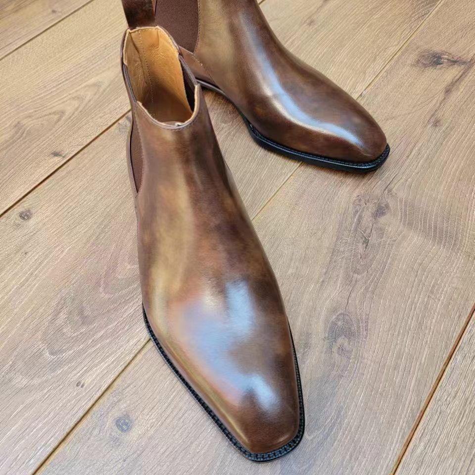 H509 Men's Chelsea Boots made of leather