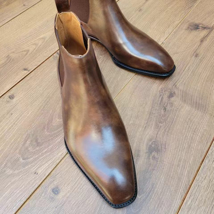 H509 Men's Chelsea Boots made of leather