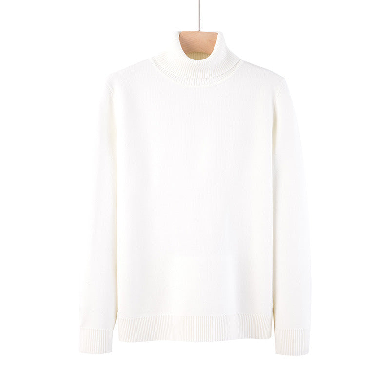 Men's turtleneck sweater, slim fit, 400g