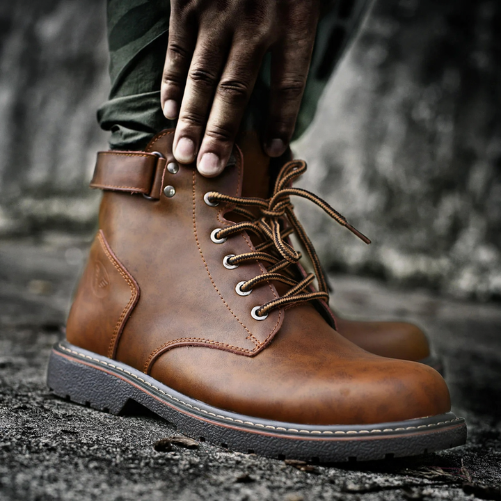 Men's Martin boots, lined, English design