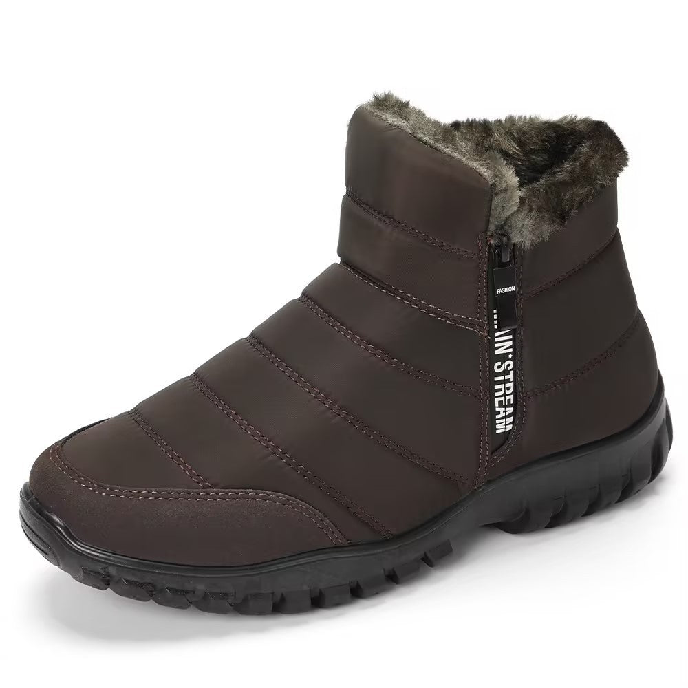 Outdoor winter boots, waterproof and warm