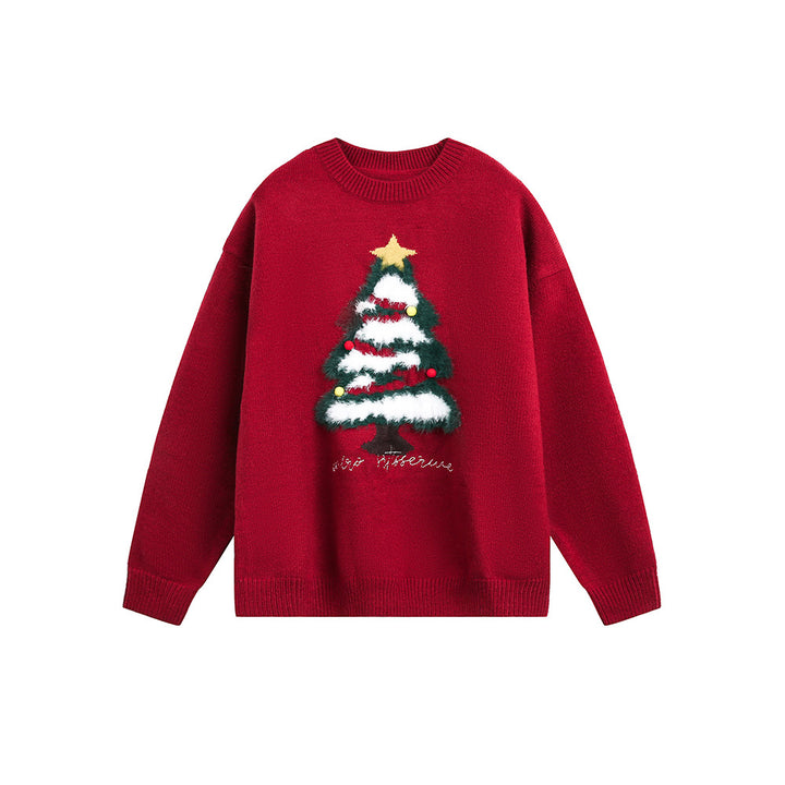 Christmas sweater with round neck, Unisex