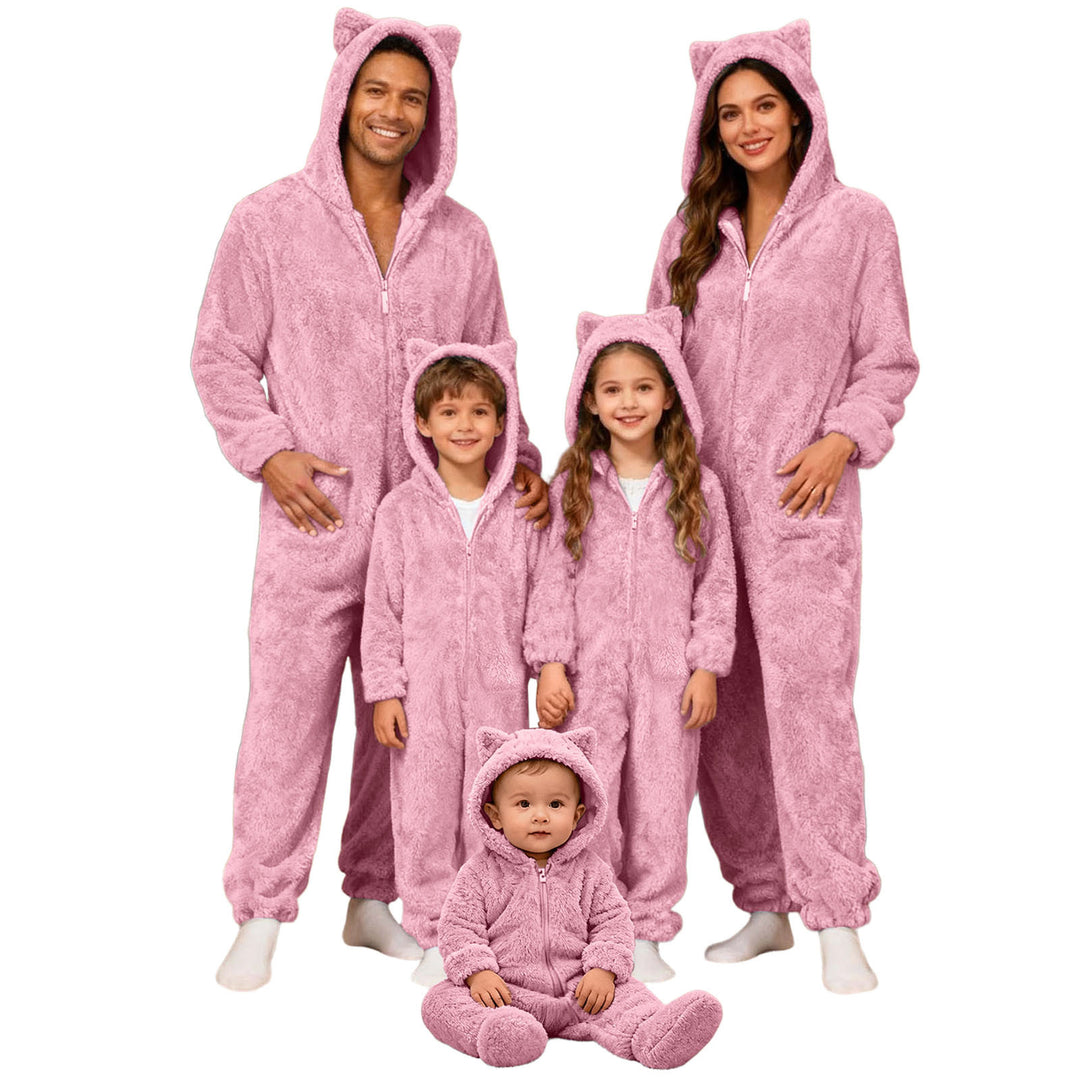 Christmas cotton pajama set for families