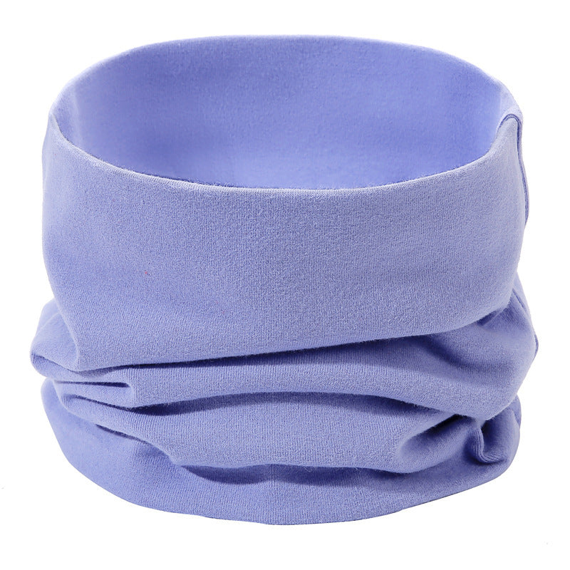 Cotton tube scarf, warming, for sports and everyday use