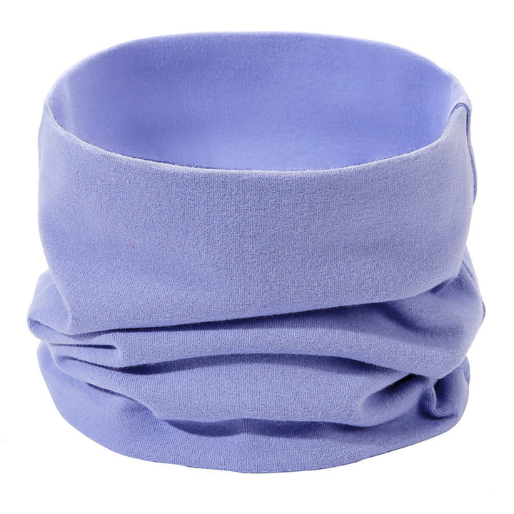 Cotton tube scarf, warming, for sports and everyday use