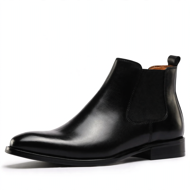 Chelsea boots for men made of genuine leather