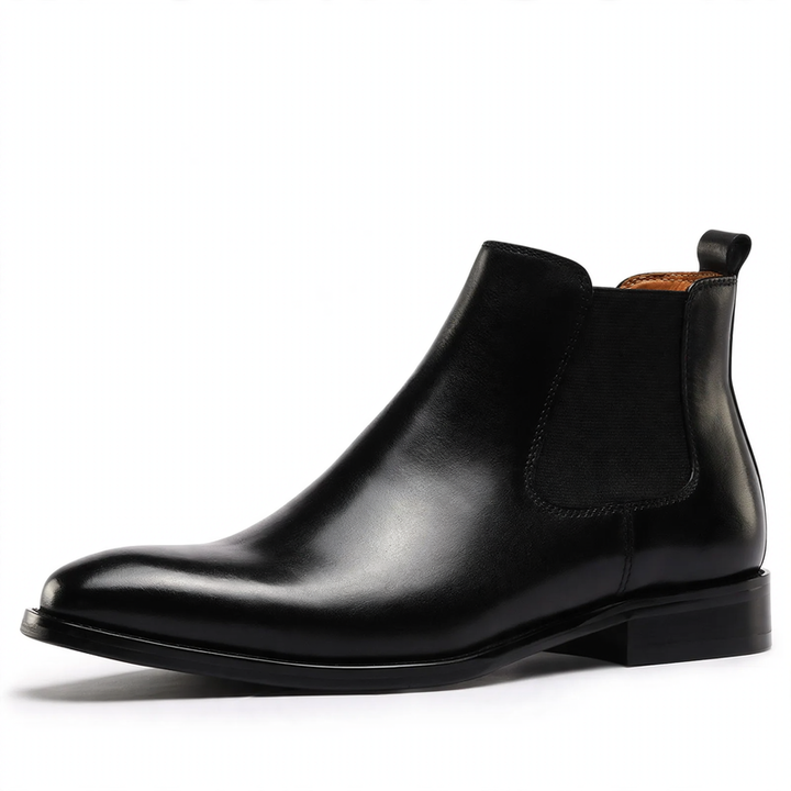 Chelsea boots for men made of genuine leather