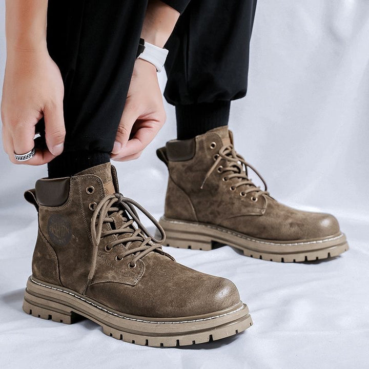 Men's ankle boots in British style, 8122-R
