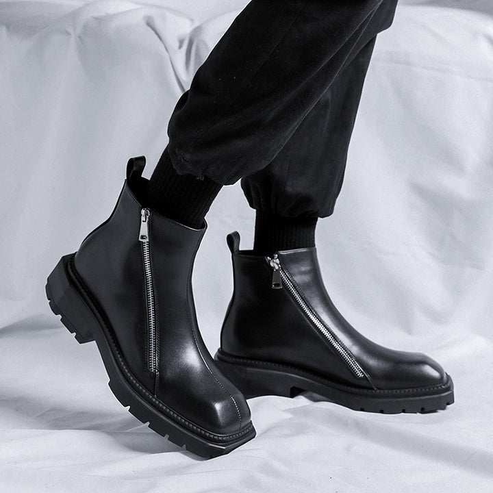 Men's Chelsea Boots 4512-R with Zipper