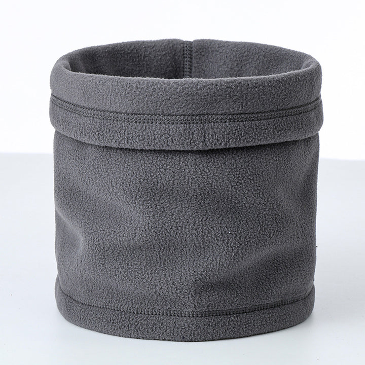 Multifunctional fleece collar warmer for men