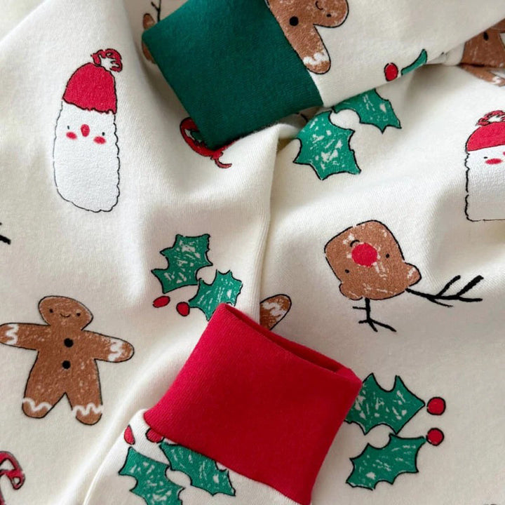 Christmas house suit for kids, cotton