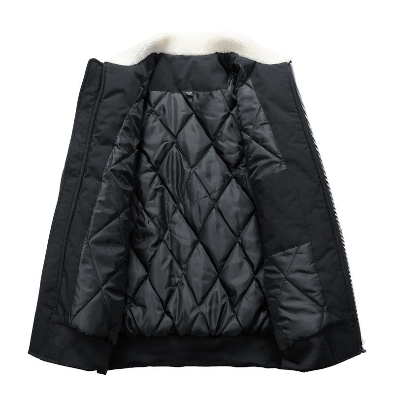 Men's Winter Jacket, lined, big sizes