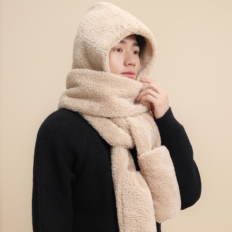 Winter Set for Men: Beanie, Scarf and Gloves