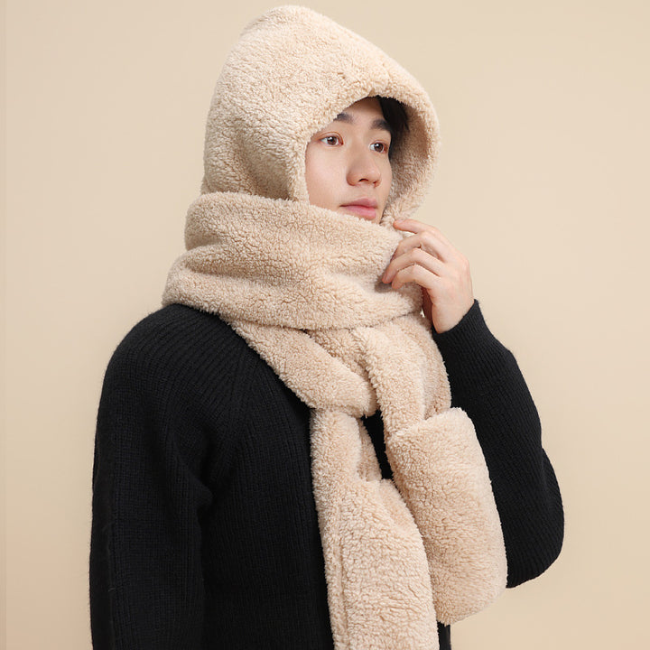 Winter Set for Men: Beanie, Scarf and Gloves