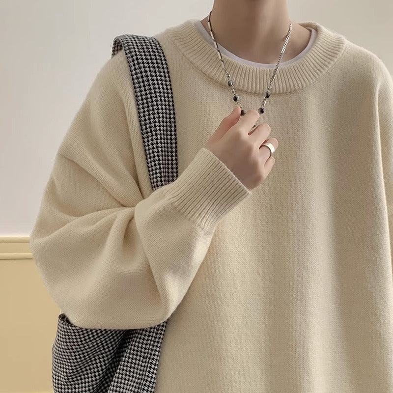 Men's cardigan with soft finish
