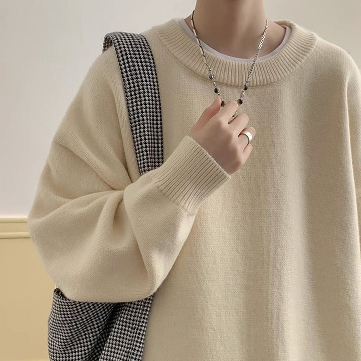 Men's cardigan with soft finish