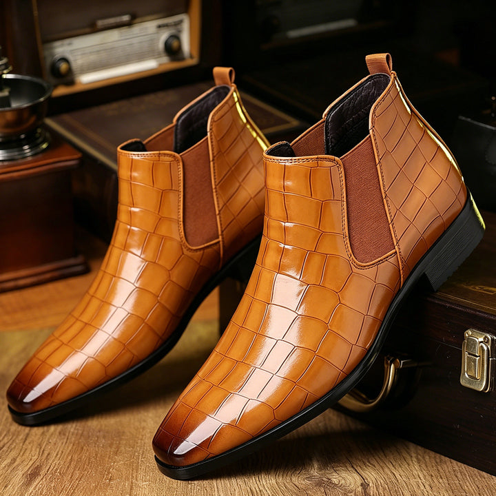 Men's Chelsea Boots, Business Ankle Boots