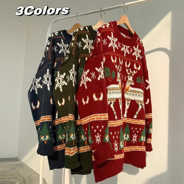 Casual knit sweater for men