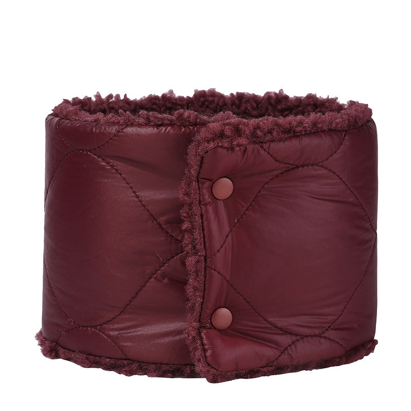 Padded winter neck warmer, one size