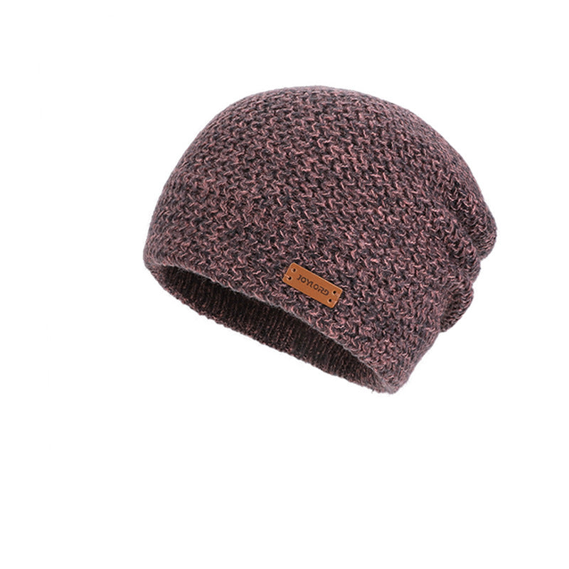 Women's knitted hat and scarf set, lined, winter