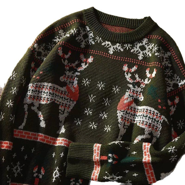 Casual knit sweater for men