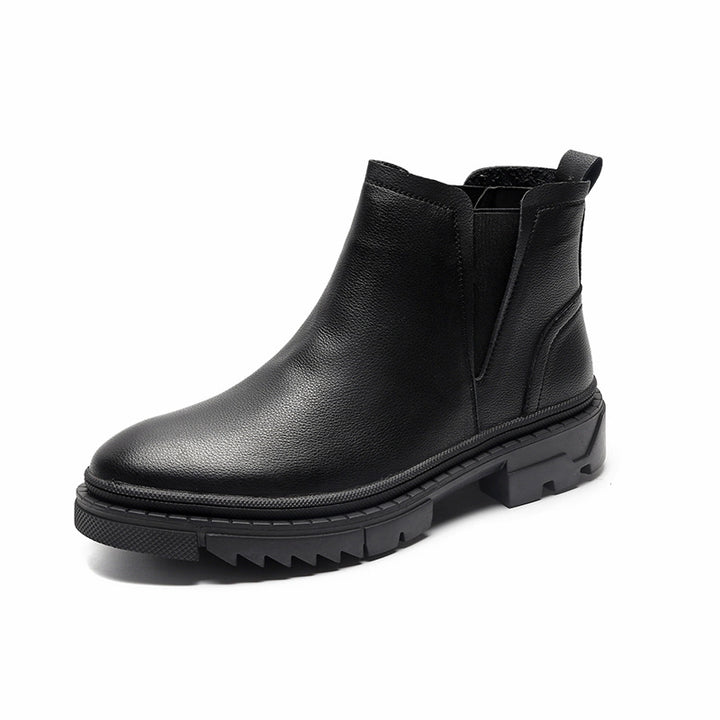 Men's Chelsea boots, lined, S52