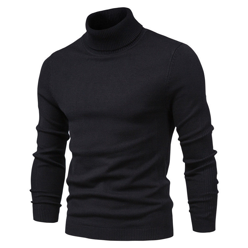 Men's Turtleneck Sweater, simple and modern