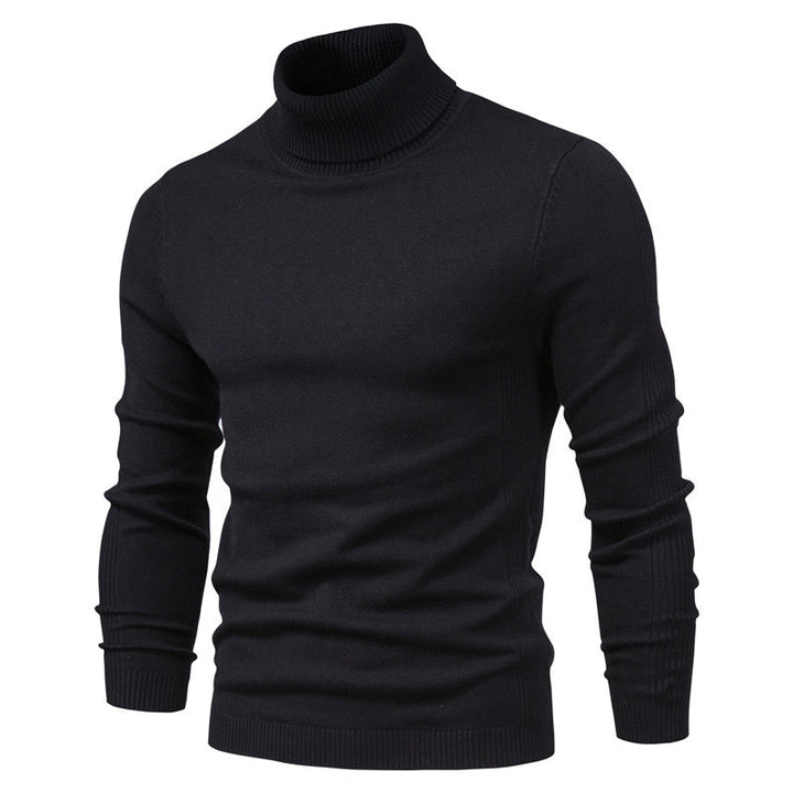 Men's Turtleneck Sweater, simple and modern