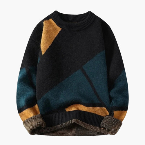Amarae | Casual Sweater Knitted sweater with modern print for everyday and leisure