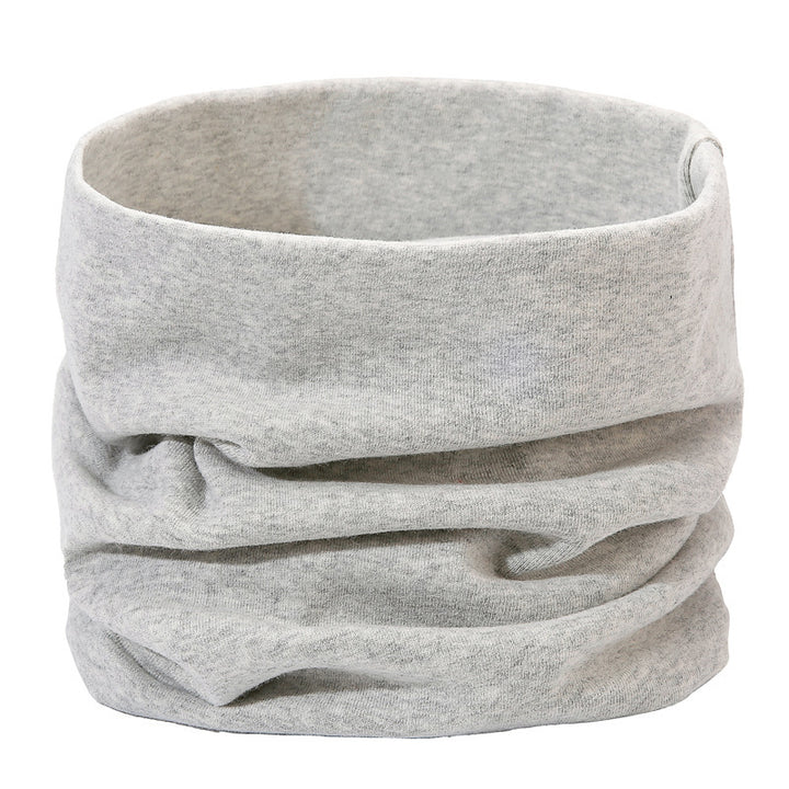 Cotton tube scarf, warming, for sports and everyday use