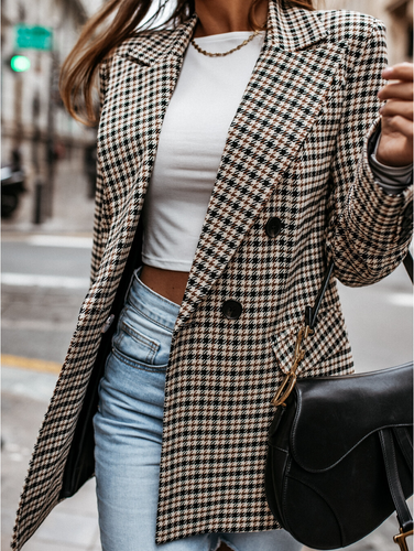 Amarae | Checkered Blazer