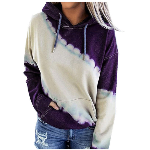 Women's hoodie with modern color gradient and comfortable cut Amarae