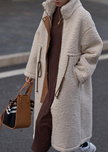 Amarae | nude Laine Coats Plus Sizes Winter Coat High Collar Drawstring Jackets (Limited Stock)