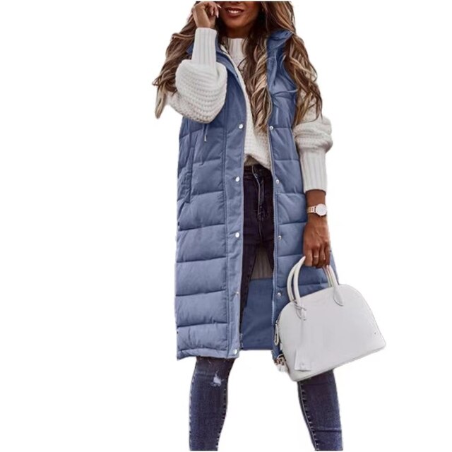 Amarae | Women's Long Sleeveless Winter Coat