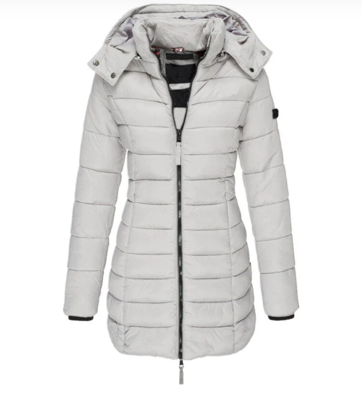 Lune London Elisa - The best and coziest down jacket with hood and zip closure