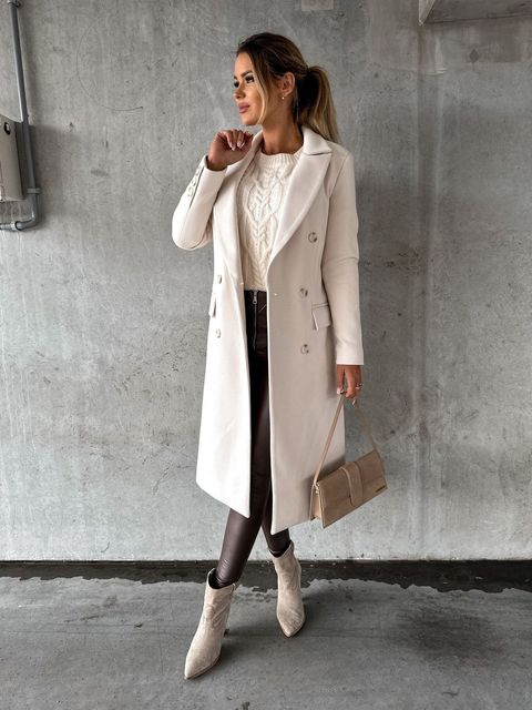 Women’s Double-Breasted with Winter Sleeves | Lune London