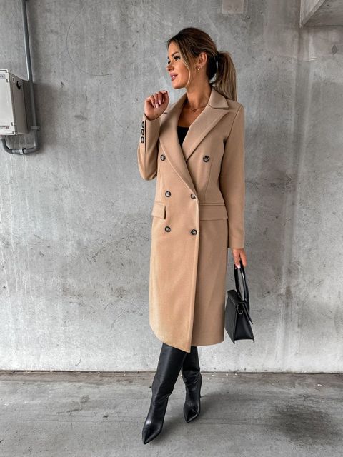 Women’s Double-Breasted with Winter Sleeves | Lune London